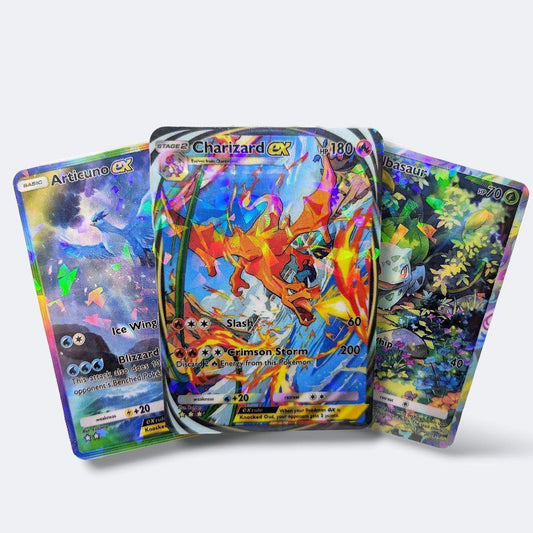 5x Pokemon Pocket Cards Lot - Custom made cards with foil